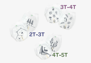 Clear+Dry® Natural Disposable Diaper Pants